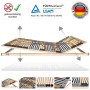 Matratzen Perfekt Lattenrost 42 Leisten 80x200cm Verstellbar 7 Zonen bis 200 kg_3