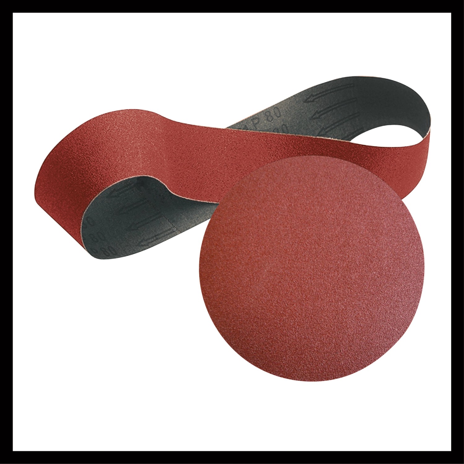 Schleifband und Schleiftellerpapier für Einhell TC-US 380 Schleifmaschine.