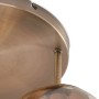 Detailaufnahme: Lindby Deckenlampe Teeja, creme Glas, 3-flammig, E27. Wohnzimmerleuchte.