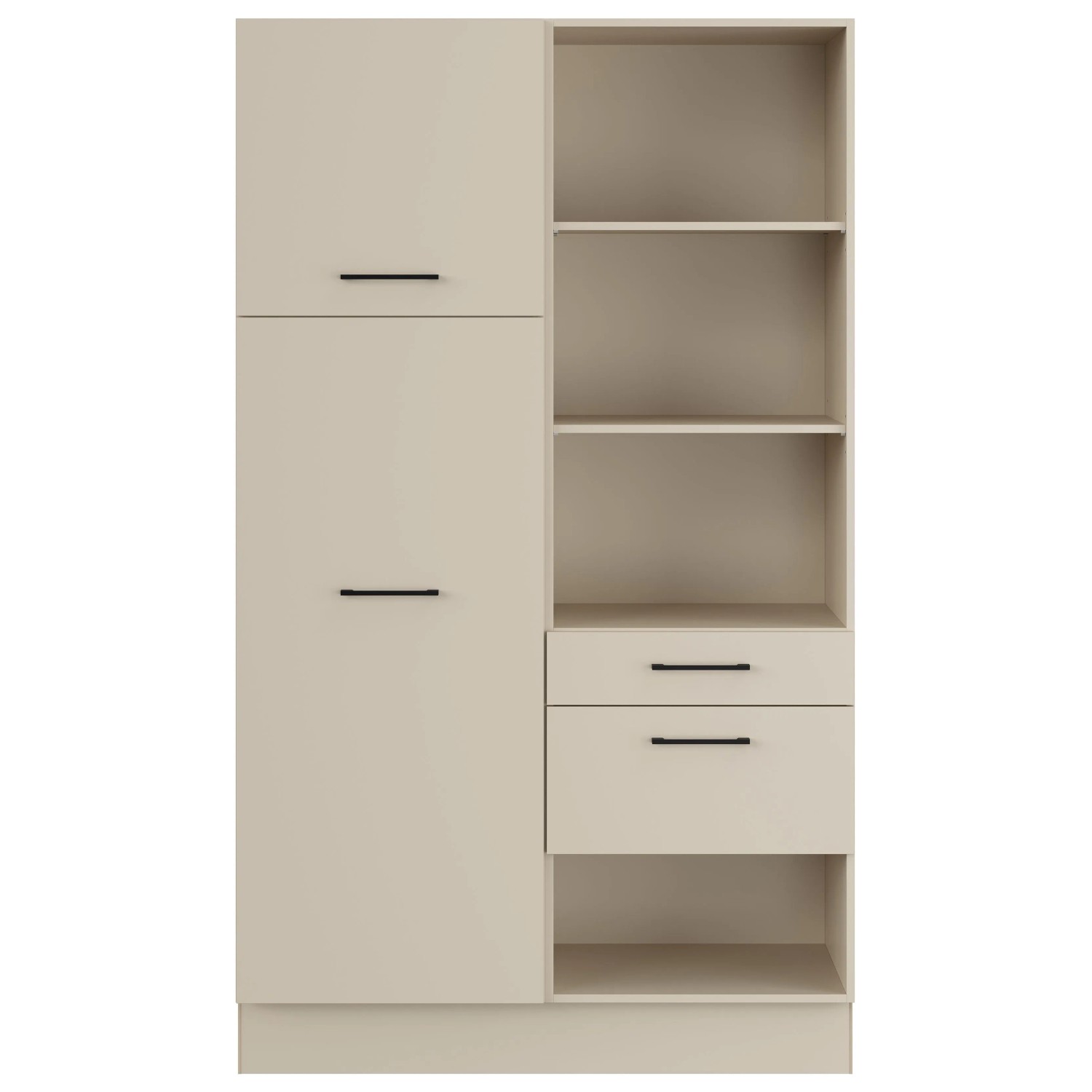Impuls Küchen Hauswirtschaftsmodul HWR412006 120 cm Kieselgrau