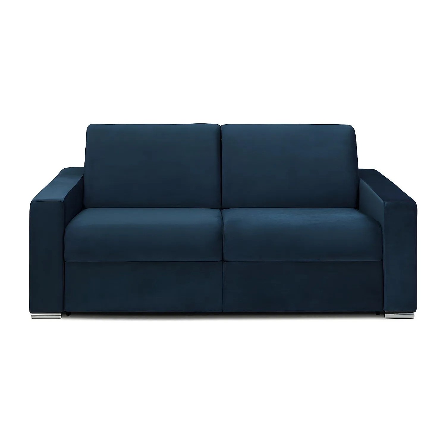 Vente-unique Schlafsofa Calito Marineblau 194 cm