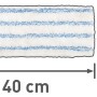 Ersatz-Nassbezug für Bodenwischer, Mikrofaser, 40x15cm, für Fliesen und Steinböden.