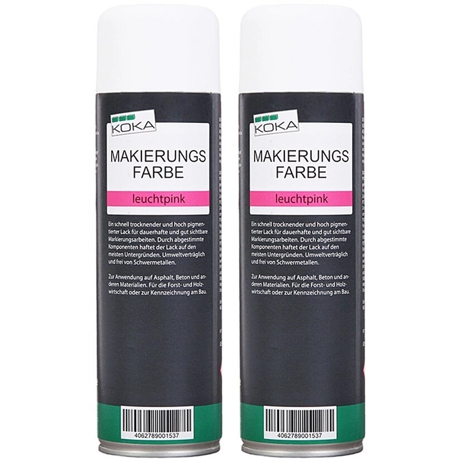 KOKA Markierungsfarbe Leuchtpink 2 Stück