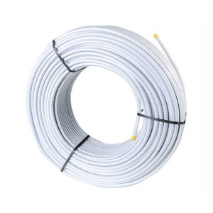 Rolle Belvit Metallverbundrohr für Fußbodenheizung, Teil des 120 m² Sets.