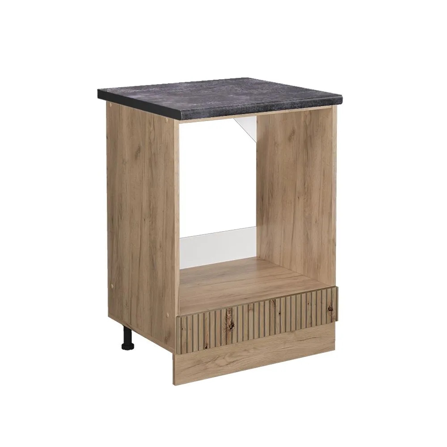 Vicco Herdumbauschrank R-Line Artisan-Eiche Goldkraft Eiche 60 cm AP Anthrazit