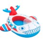 Bestway Kinder-Schlauchboot Lil' Navigator, Flugzeug-Design, rot/weiß/blau, ab 3 Jahren.