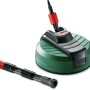 Bosch Aquasurf 280 Terrassenreiniger mit schwenkbarem Kopf und Zubehör.