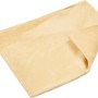 Beiges Fensterleder aus echtem Leder, weich und saugfähig.