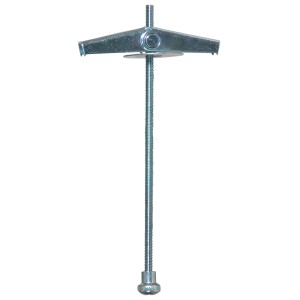 Fischer Kippdübel KD 3 K (2 Stück) mit Gewindestange, geeignet für Hohlräume.