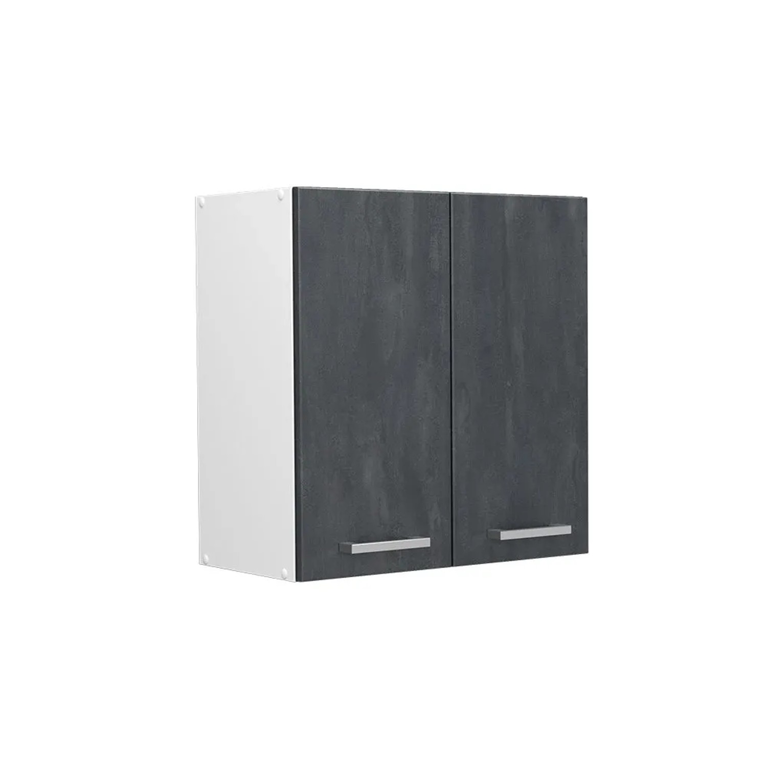 Vicco Hängeschrank R-Line Hängender Küchenschrank Schwarz Beton Weiß 60 cm