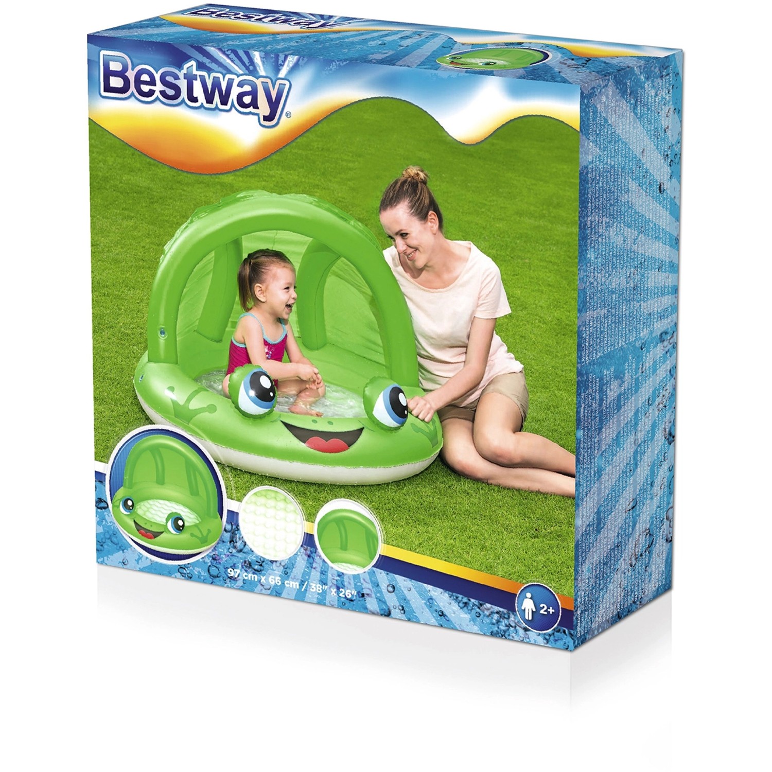 Bestway Planschbecken Shaded Play sortiert 97 cm x 66 cm kaufen bei OBI