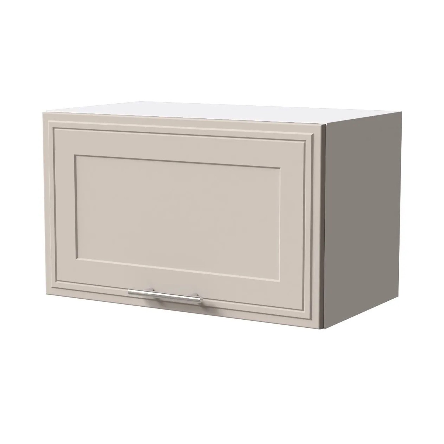 Feldmann-Wohnen Klapphängeschrank Salo W4B/60 Weiß / Kaschmir Matt 60 / 32,5 / 36cm - Blum Aventos Klappenbeschlag