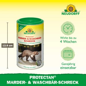 Neudorff Marder- und Waschbär-Schreck 300g Dose. Fernhaltemittel gegen Marder und Waschbären.