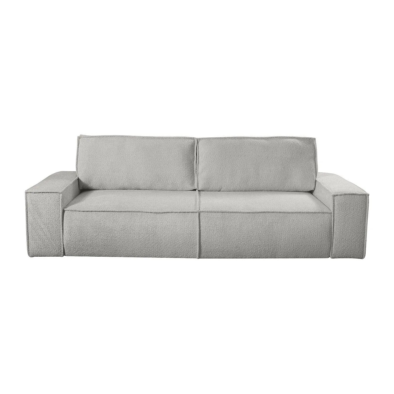 Vente-unique Schlafsofa Amelia Grau 257 cm