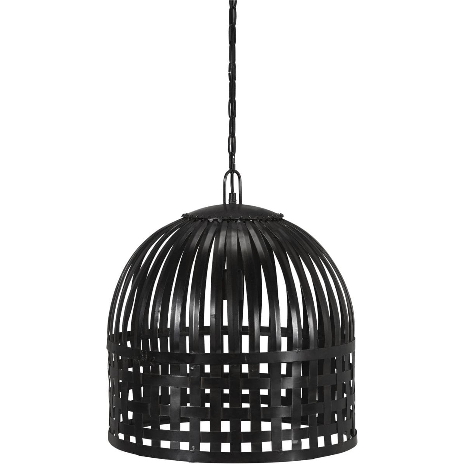 PR Home Sheffield Hochwertige Pendelleuchte im Industiedesign aus Metall Schwarz 46cm E27 dimmbar