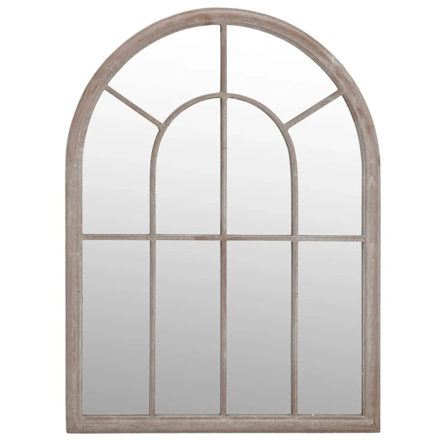 vidaXL Spiegel Sandfarben 60x45 cm Eisen für den Innenbereich 3093515