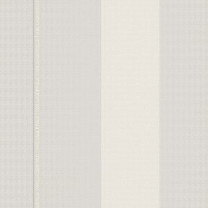 Moderne Streifentapete in Weiß/Silber Metallic mit Fashion Muster für Schlafzimmer.