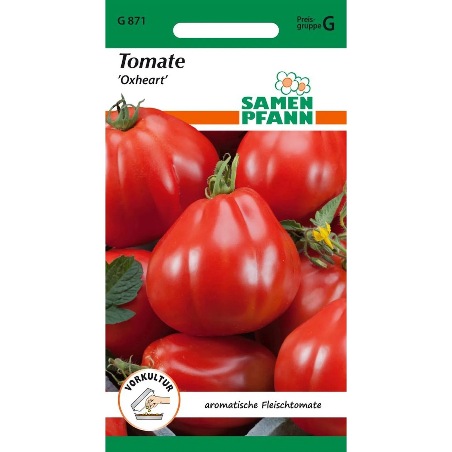 SAMEN PFANN Fleischtomate Oxheart Typ Ochsenherz