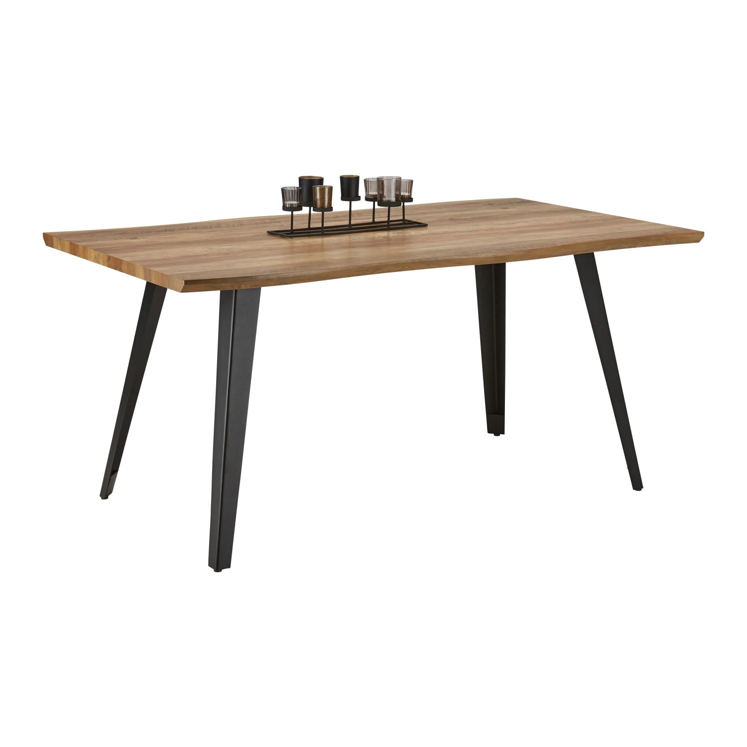 Bessagi Home Esstisch Diego Eichenfarben MDF ca. 160x90 cm