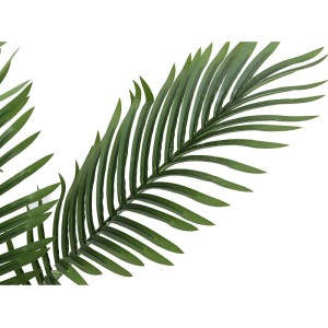 Grüne Kunstpalmenblätter der Vente-unique Palmita Kunstpflanze.