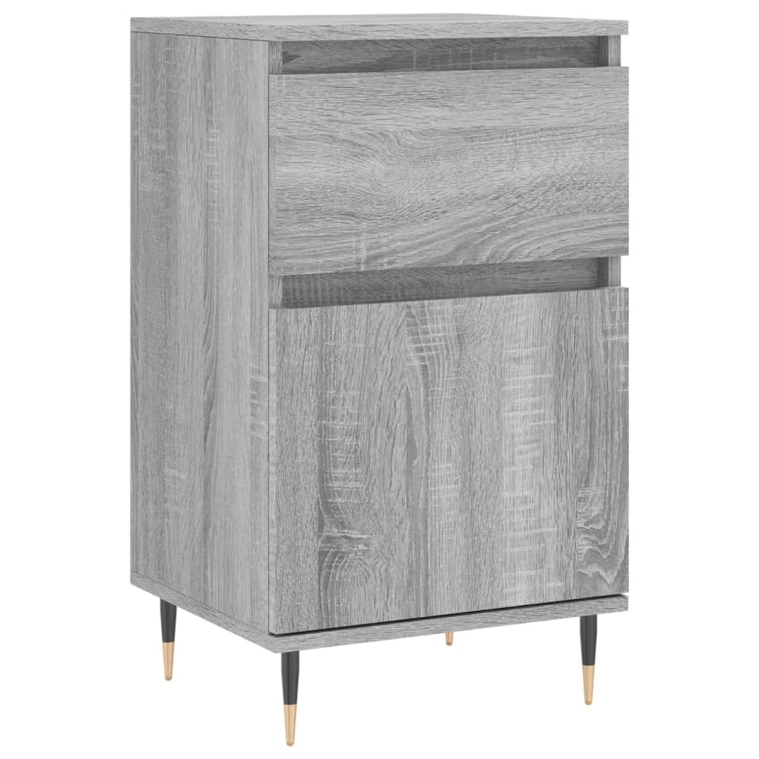 vidaXL Sideboard Grau Sonoma 40x35x70 cm Holzwerkstoff 831144 günstig online kaufen
