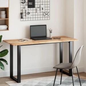 vidaXL Waschtischplatte Unbehandelt 140x60x2 cm Massivholz Akazie 3279670
