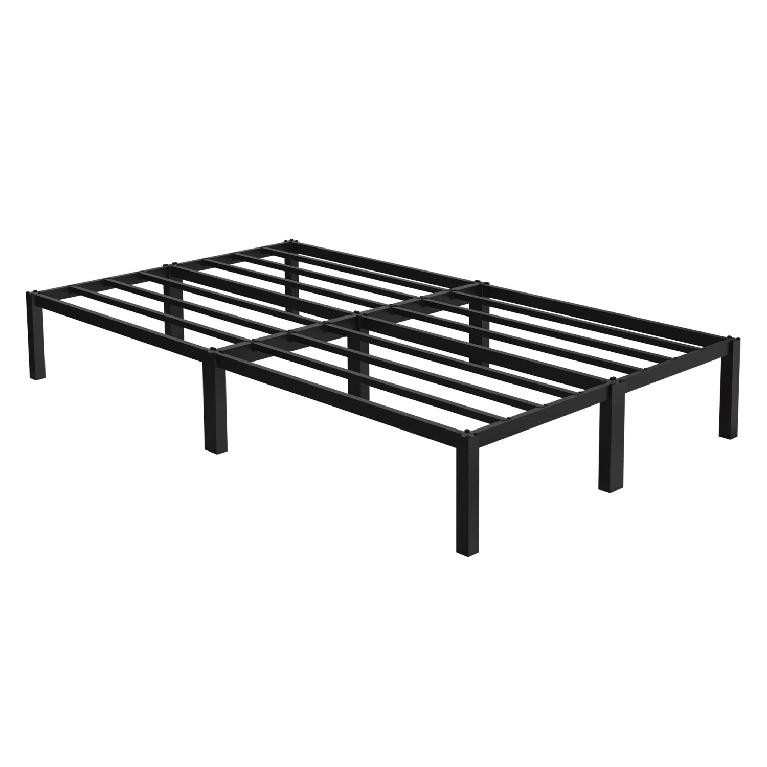 ML-Design Metallbett 120x200 cm Stahlrahmen mit Lattenrost Schwarz Bettgest günstig online kaufen