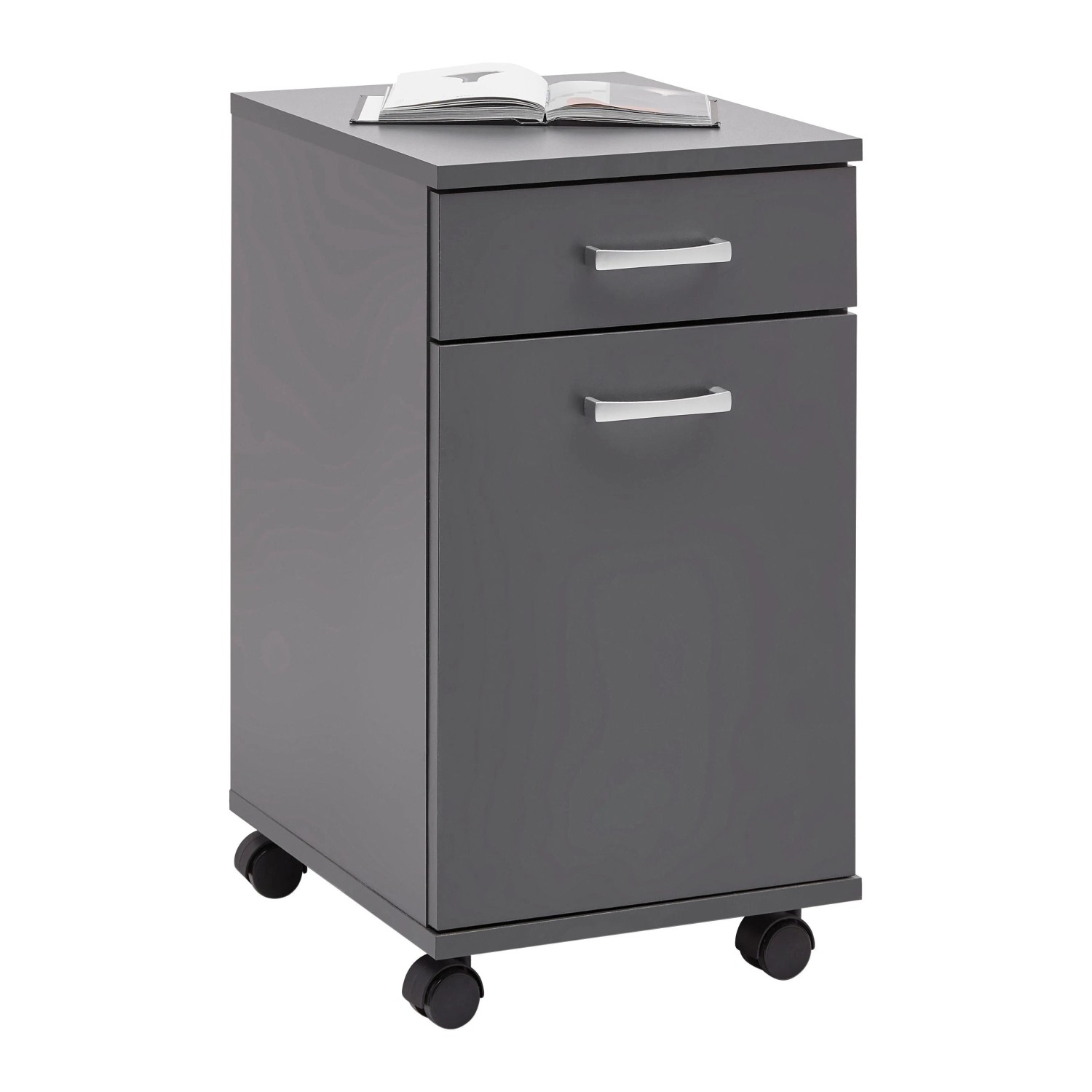 Mömax Rollcontainer Caorle in Anthrazit