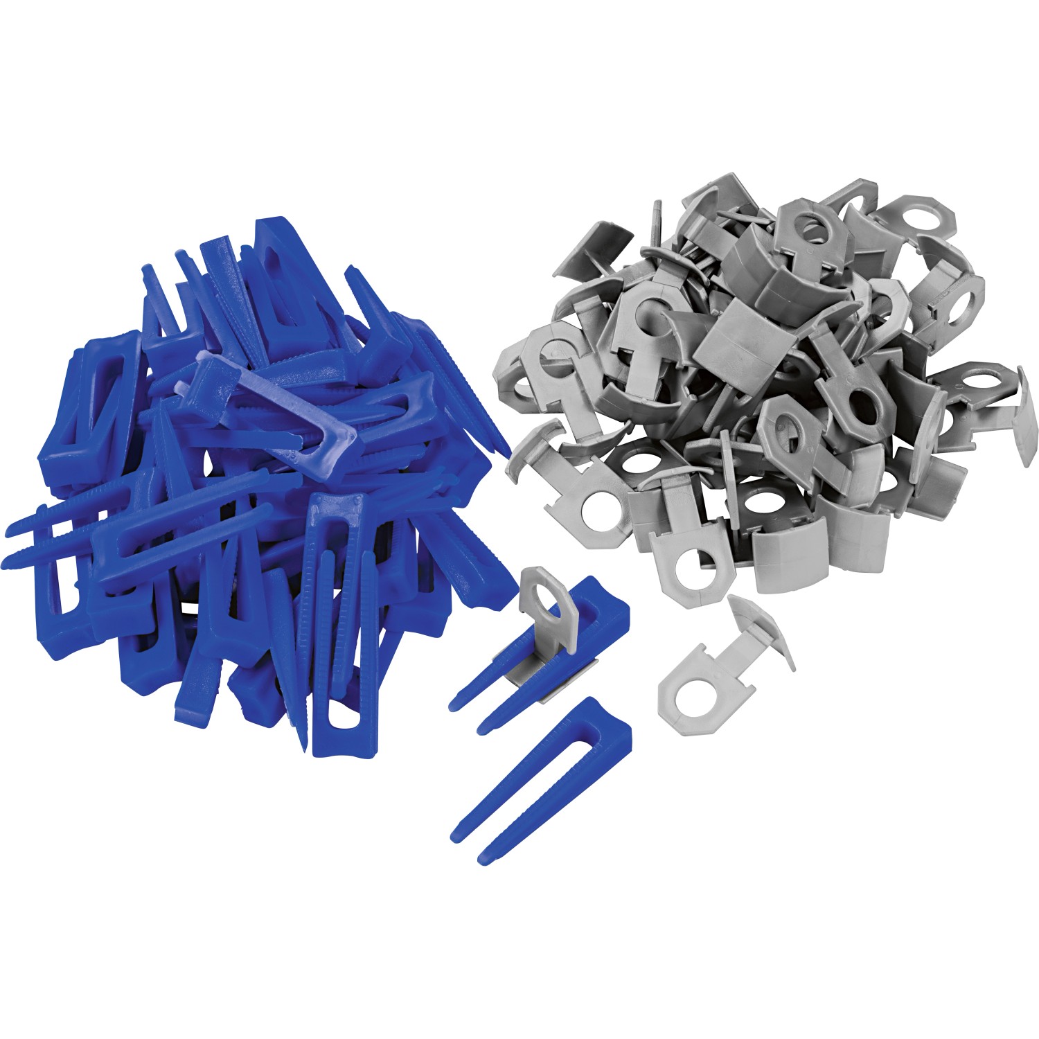 LUX-TOOLS Nivellierhilfe Startset 100 Keile 300 Clips 1,5 mm günstig online kaufen