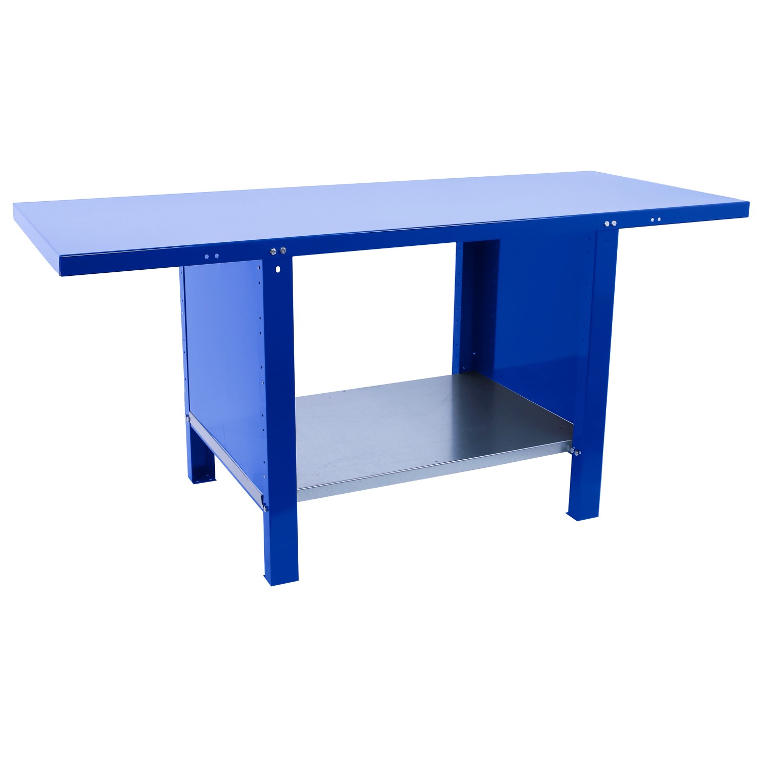 PROREGAL Werkbank BUFFALO METAL HxBxT 83x150x73cm Traglast 700kg Blau günstig online kaufen