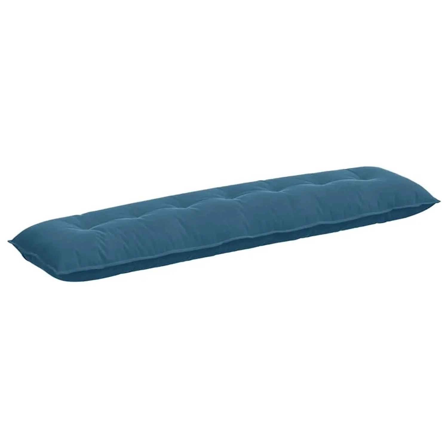 vidaXL Rückenkissen Blau 200 x 50 cm Cordstoff 42014975