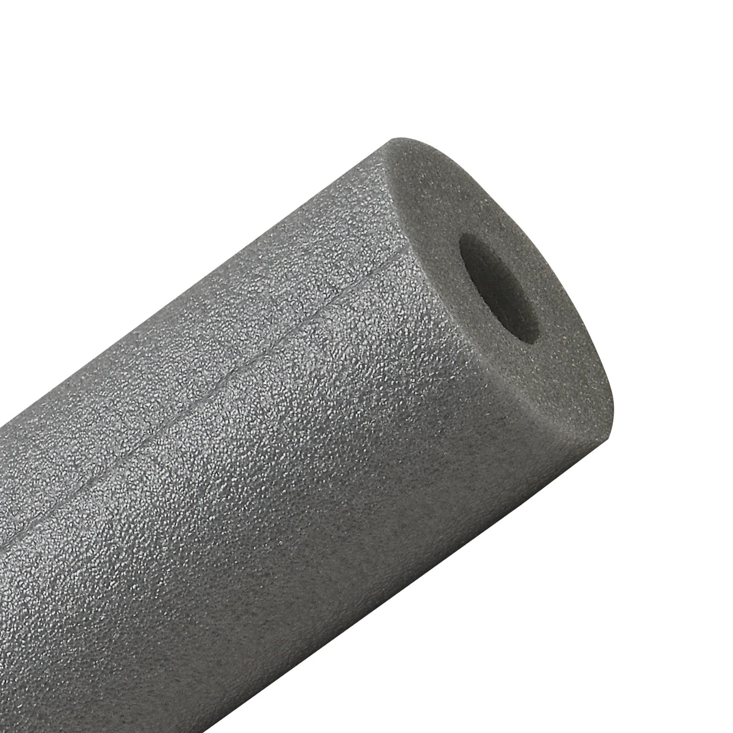 Climapor Rohrisolierung PE 15-13, graue Schaumstoff-Isolierung für Heizungsrohre, 15 mm Durchmesser.
