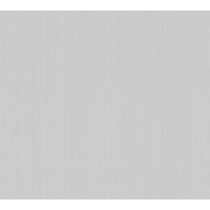 Graue Vliestapete Uni mit feiner Struktur, geeignet für Wohnräume.