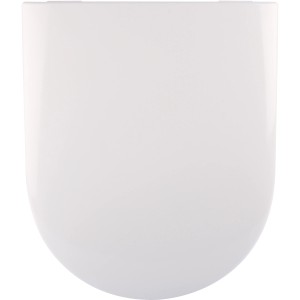 Weißer WC-Sitz mit Soft-Close-Automatik, passend für Villeroy & Boch Subway.