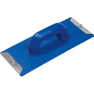 LUX Styroporraspel Classic, 360 mm x 150 mm, blau, mit Stahlblechsole zum Bearbeiten von Styroporplatten.