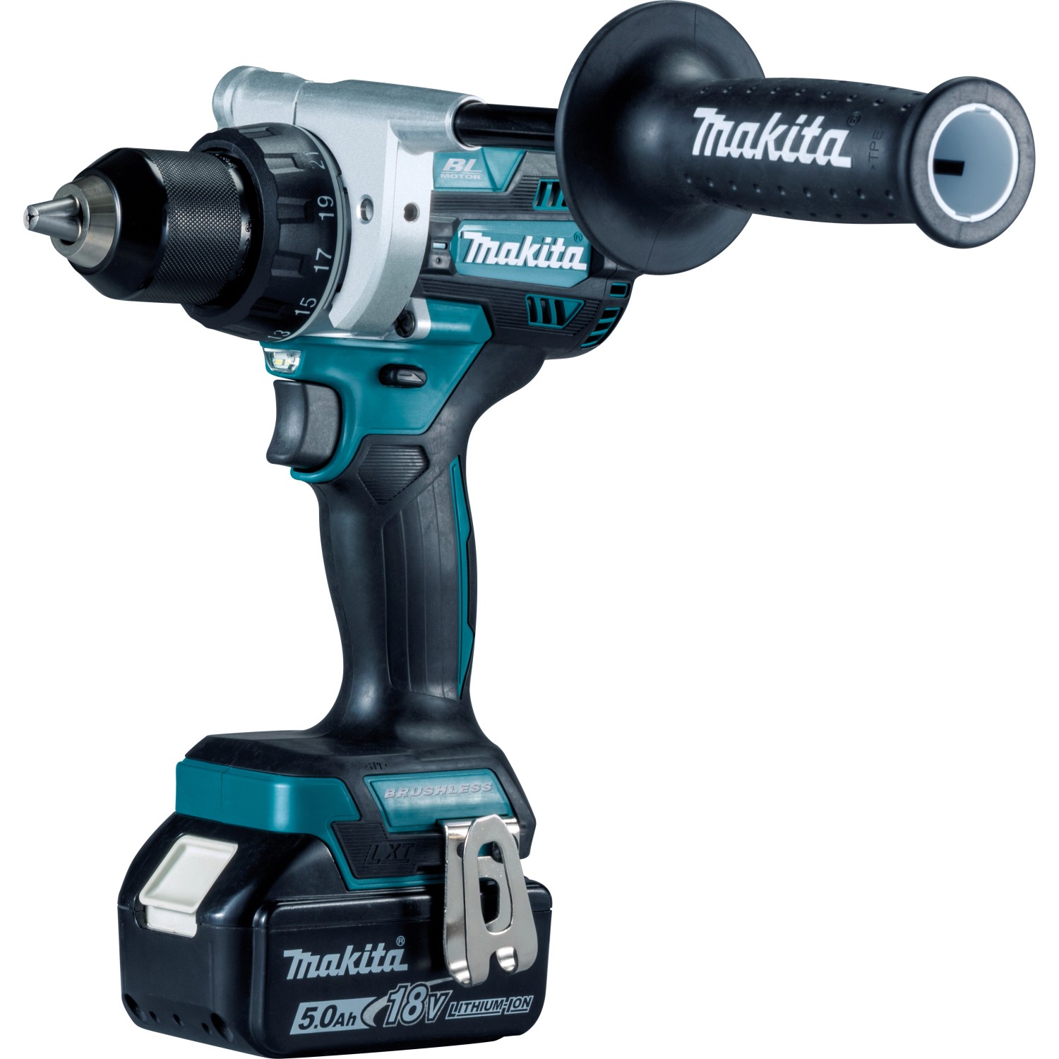 Makita Akku-Bohrschrauber DDF486RTJ inkl. 5 Ah Akkus mit Koffer günstig online kaufen