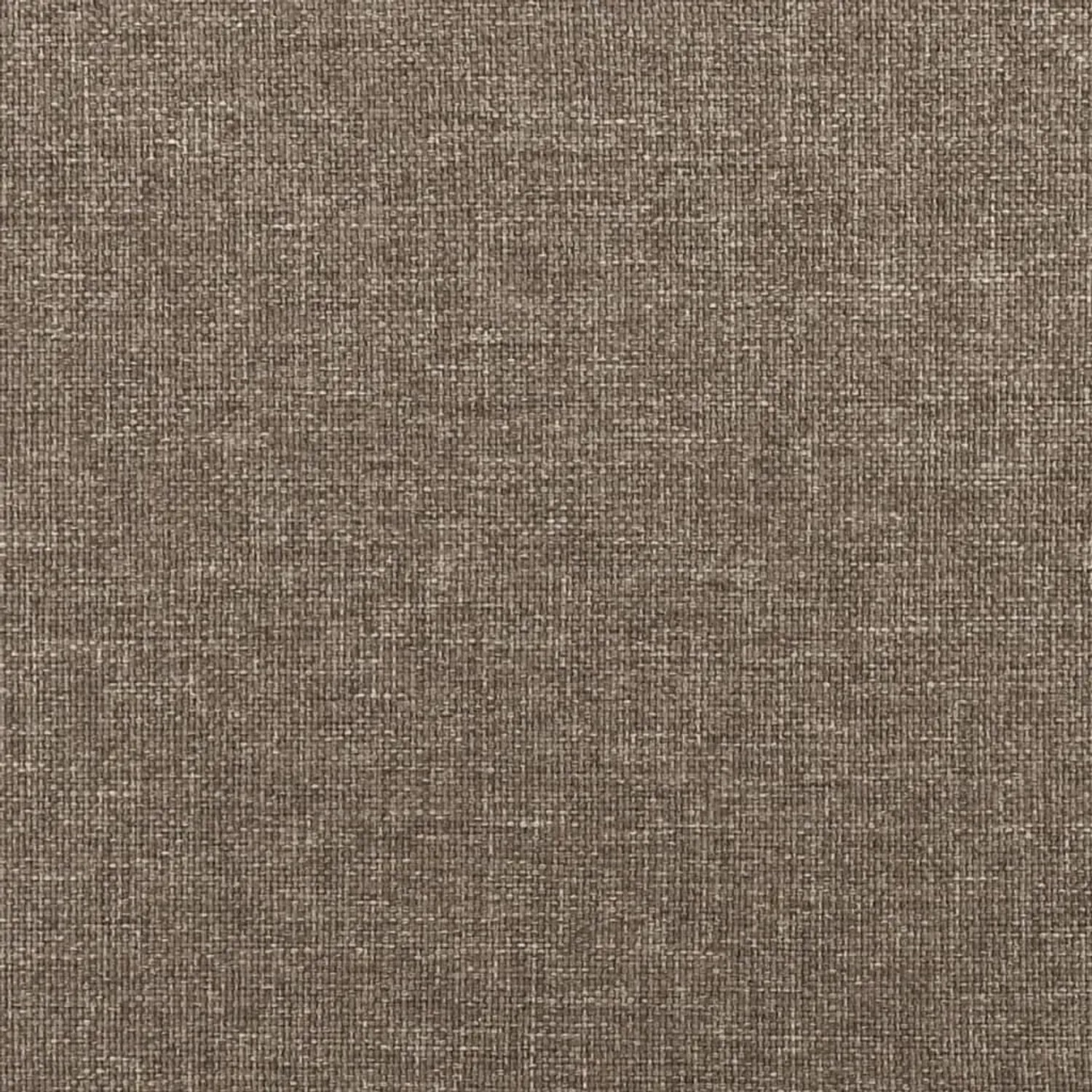 Nahaufnahme des Stoffbezugs in Taupe vom vidaXL Boxspringbett 80x200 cm.