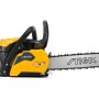 Stiga Benzin-Kettensäge CS 545 in Gelb/Schwarz mit 40 cm Schwert.