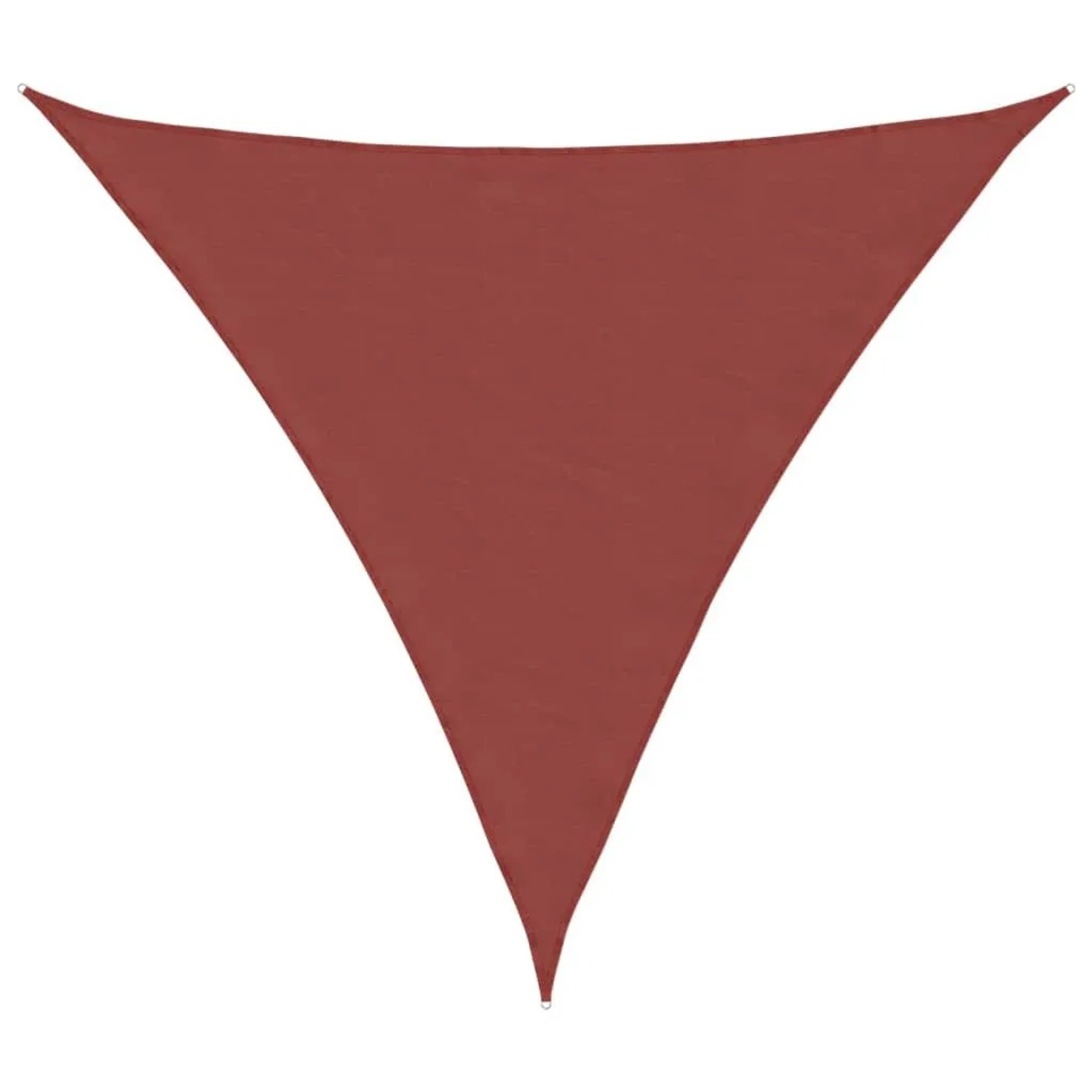 Furnicato Sonnensegel Oxford Gewebe Dreieckig 4x4x4 M Terrakotta Rot