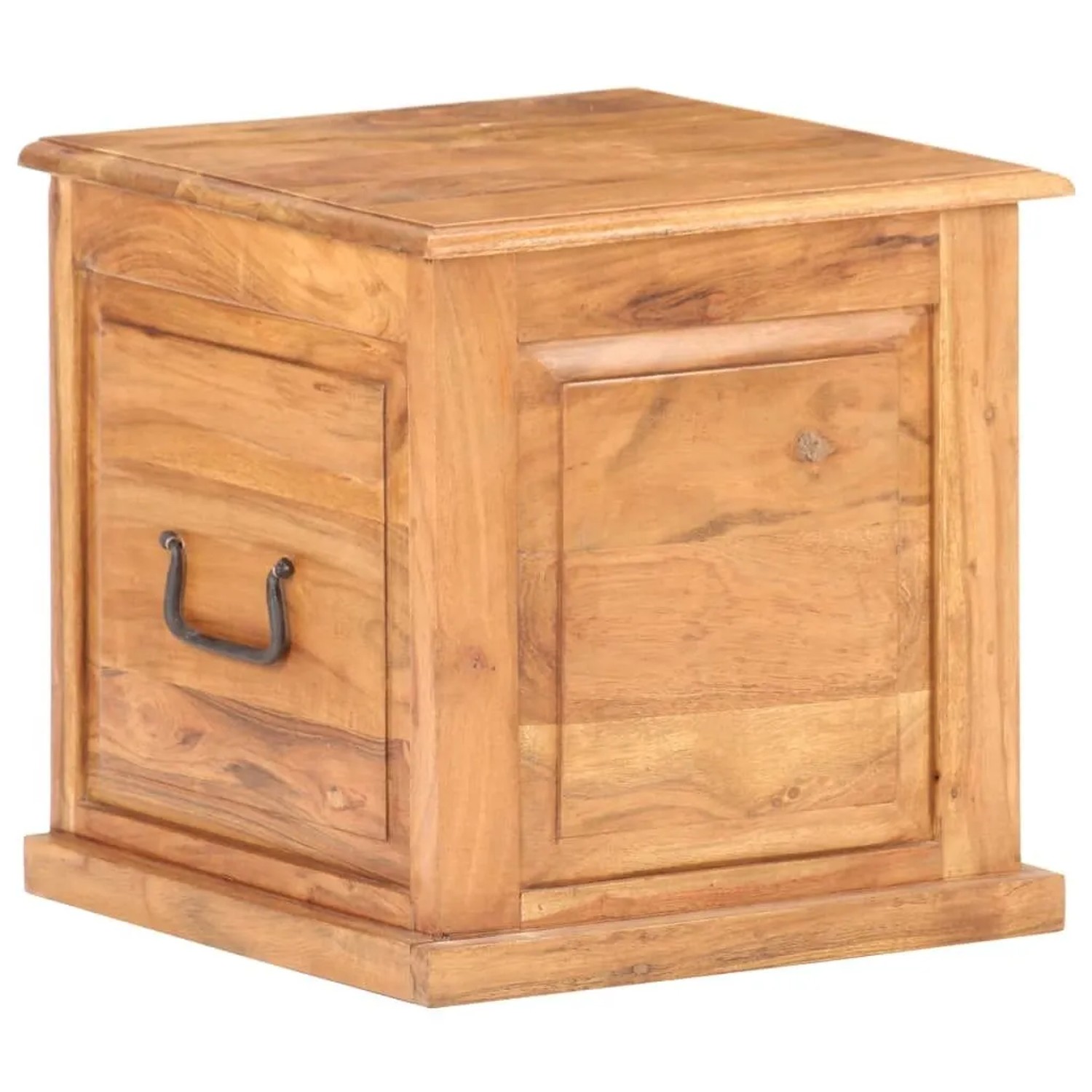 vidaXL Truhe 40x40x40 cm Akazie Massivholz 289649