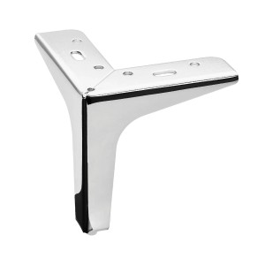 SOTECH Möbelfuß VICTOR Höhe 130 mm Chrom Poliert