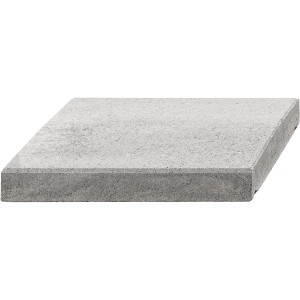 Grau-alpine Lindeza Mauer Abdeckplatte, 40x28x6 cm, für moderne Mauergestaltung.