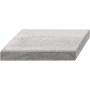 Grau-alpine Lindeza Mauer Abdeckplatte, 40x28x6 cm, für moderne Mauergestaltung.