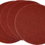 LUX Schleifauflagen für Exzenterschleifer, Ø 115 mm, Körnung 180, 5er-Pack.