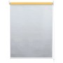 Gelbes MCW Rollo, 110x160cm, mit Kettenzug für Wand- oder Deckenmontage.