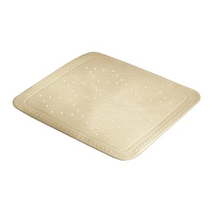 Beige Kleine Wolke Duscheinlage Arosa, 55x55 cm, mit rutschhemmender Oberfläche und Saugnäpfen.