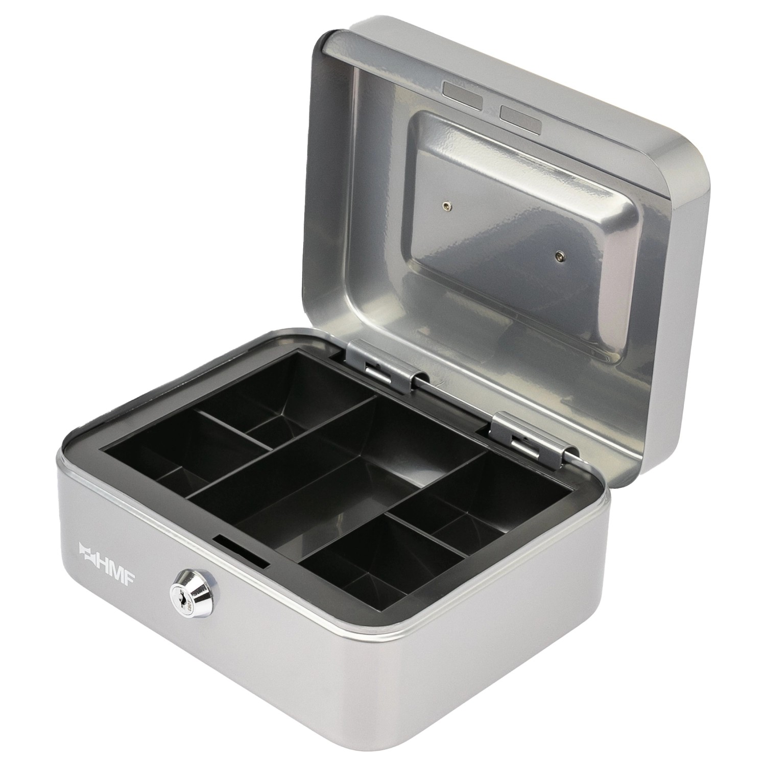 HMF 10120-09 Geldkassette 20 x 16 x 9 cm Silber günstig online kaufen