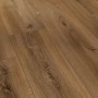 Nahaufnahme: Parador Trendtime 6 Laminat, 9 mm, wasserfest, in Holzoptik mit Fugen.