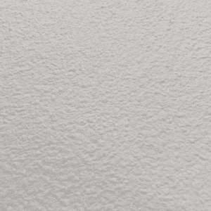 Detailansicht: Floxxan Baumwollputz Montana 513, weiße Flüssigtapete mit Perlmutt-Effekt.