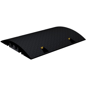 Schake Kabelbrücke, schwarze Ausführung zum Schutz von Kabeln und Leitungen.